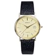 Geneve 14K Solid Gold Men's Strap Watch - OGW154