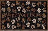 Clean Scrape Deluxe Welcome Door Mat: Wipe Your Paws