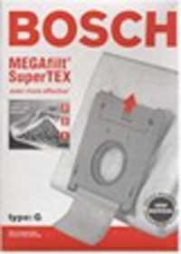Bosch BBZ51AFG1U Dust Bags for the BSA Canister Vacuums Series (5 Bags Plus 1 Microfilter)