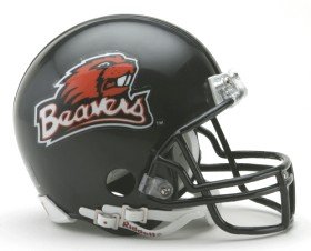 Oregon State Beavers Replica Mini Helmet w/ Z2B Mask
