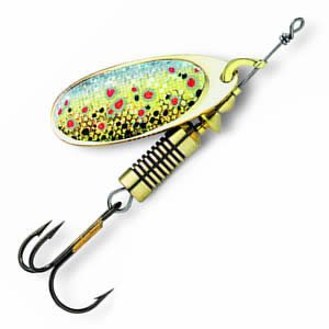 DAM Effzett Spinner Nature 3 D Bachforelle 4g
