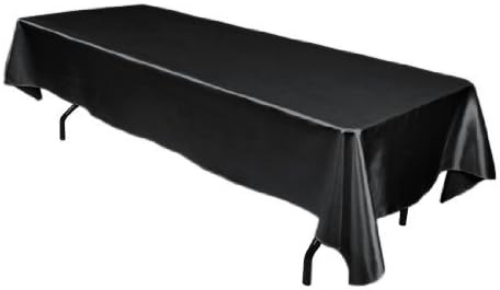 LinenTablecloth 60 x 126-Inch Rectangular Satin Tablecloth Caribbean