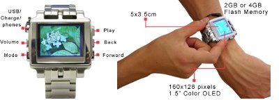 Cover image : サンコ- MP4 Watch Metal 4GBモデル MP4MT4GB