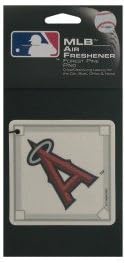 MLB Los Angeles Angels Baseball Logo Hanging Car Air Freshener Pine Scent