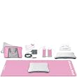dreamGEAR 7-in-1 Lady Fitness Bundle for Nintendo Wii Fit - Pink / Grey