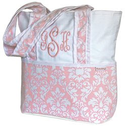 Versailles Tote Diaper Bag Color Pink
