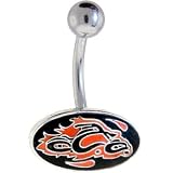 ORANGE COUNTY CHOPPERS Red Flame Logo Belly Ring 31R413TX5GL. SL160 ORANGE COUNTY CHOPPERS Red Flame Logo Belly Ring