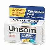 Unisom SleepGels, Maximimum Strength Nighttime Sleep Aid, Softgels 32 ea