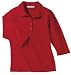 NEW Port Authority - Ladies 3/4 Sleeve 2-Snap Sport Shirt Red-2X