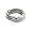 Eve's Addiction Sterling Silver Trinity Ring, sterling-silver, 5