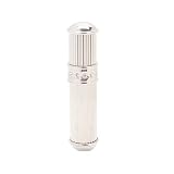 Debbie J Palmer Silver and Swarovski Crystal Perfume Atomizer with Funnel and Pouch (Boxed)