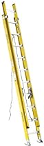 Werner D7116-2 375-Pound Duty Rating Fiberglass Round Rung Extension Ladder, 16-Foot
