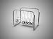 Wallmonkeys Peel and Stick Wall Decals - Collision Balls, Pendulum, Newton Cradle - Removable Graphic