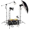 Smith Victor K84, 4 Light, 1000 watt Ultra Cool Photoflood Portraiture Kit