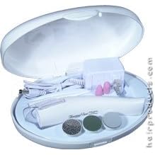 MASTEX Thermal Spa Professional Rechargeable Manicure & Pedicure Set Advanced Care for Beautiful Nails (Model: PAR450)
