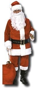 Flannel Santa Costume