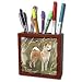 Dogs Akita - Akita - Tile Pen Holders-5 inch tile pen holder