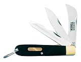 Schrade Old Timer Electricians 3-Blade Knife 3 3/4 Folding
