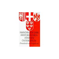 Handbuch der historischen St�tten �sterreichs: Handbuch der historischen St�tten �sterreich, Bd.1, Donaul�nder und Burgenland