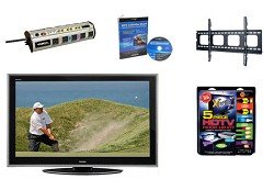 toshiba 55sv670u hdtv hook up kit power protection calibration flat mount more detail click!