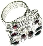 Mens Sterling Silver Jewelry Ring with Gemstone Handmade India Style (rng224)