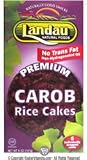 Landau Kosher Premium Carob Rice Cakes 6 Individually Wraped Cakes 5 oz