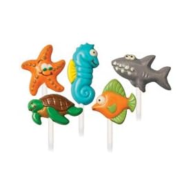 Buy Candy Mold-Sea Creatures 5 Cavities 5 Designs EACH by Wilton now!