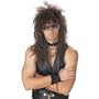 ADULT Headbanger Wig in Brown (WIG ONLY)