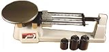 Ohaus 750-SW Mechanical Triple Beam Balance Scale with Stainless Steel Plate Weigh Pan, Capacity: 2,610 grams x 0.1 gram