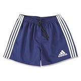 Sporting Goods : adidas 3-Stripes II Rugby Shorts (Navy/White)
