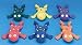 Rubber Frog Set (Pk/6)