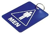 Restroom Key Tag, Mens