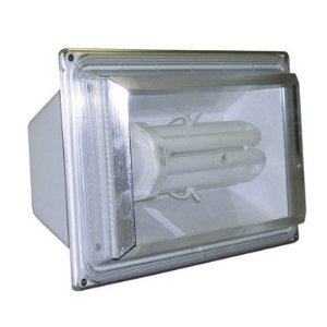 Lights of America 9265 65-Watt 4,000 Lumens 10,000 Hour Bulb Lifetime White Fluorescent Security Flood Light