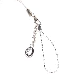 Hand Crafted Cellular Phone Charm - Letter 