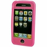 Apple iPhone 3G Silicone Skin Case (Hot Pink)