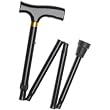 Elegant Foldable Walking Stick, Adjustable Folding Cane