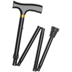 Elegant Foldable Walking Stick, Adjustable Folding Cane