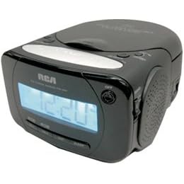 RCA RP5600 SmartSnooze Dual Wake Digital AM/FM CD Clock Radio
