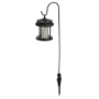 Sunergy 50400021 Old London LED Solar Flicker Candle Path Light on Sheperds Hook