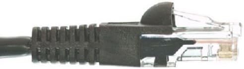 TruDx - 75FT 24AWG Cat6 550MHz UTP Ethernet Bare Copper Network Cable - Black