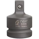 Sunex 5305 1 Inch Drive 1 Inch Female 3 4 Inch Male Super Adapter