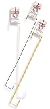 Novelty Wreath Hanger Brass Model 12154 - Sold as single unit