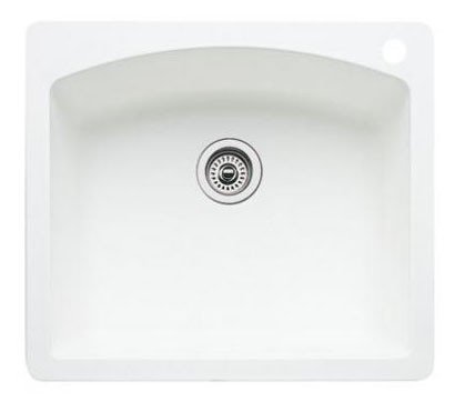 Blancodiamond Silgranit Single Bowl Undermount Kitchen Sink
