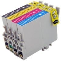 4Pack 123GetInkTM Compatible Ink Cartridges FULL SET T044 T044120-T044420 for EPSON Stylus C64,C66,C84,C86,CX4600,CX6400,CX6600