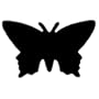 Uchida LV-CP04 Clever Lever Craft Punch, Butterfly