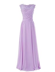 Chiffon Cap Sleeves Lace Applique Evening Dress/Prom Dress/Party Dress 
