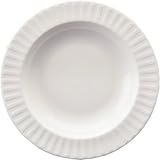 Wedgwood Night & Day Bone China Fluted Pasta Plate