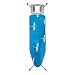 Brabantia Ironing Board with Steam Iron Rest, Size B, 124 x 38cm, 22mm Metallic Grey Frame, Swan Cover