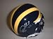 Desmond Howard Heisman Autographed Michigan Wolverines Schutt Mini Helmet