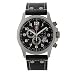 Field Chrono, Black Dial, Black Leather Strap